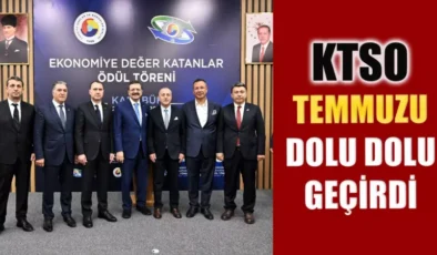 (KTSO) Yönetim Kurulu Başkanı Fatih Çapraz, Temmuz ayında yürütülen çalışmaları değerlendirdi.